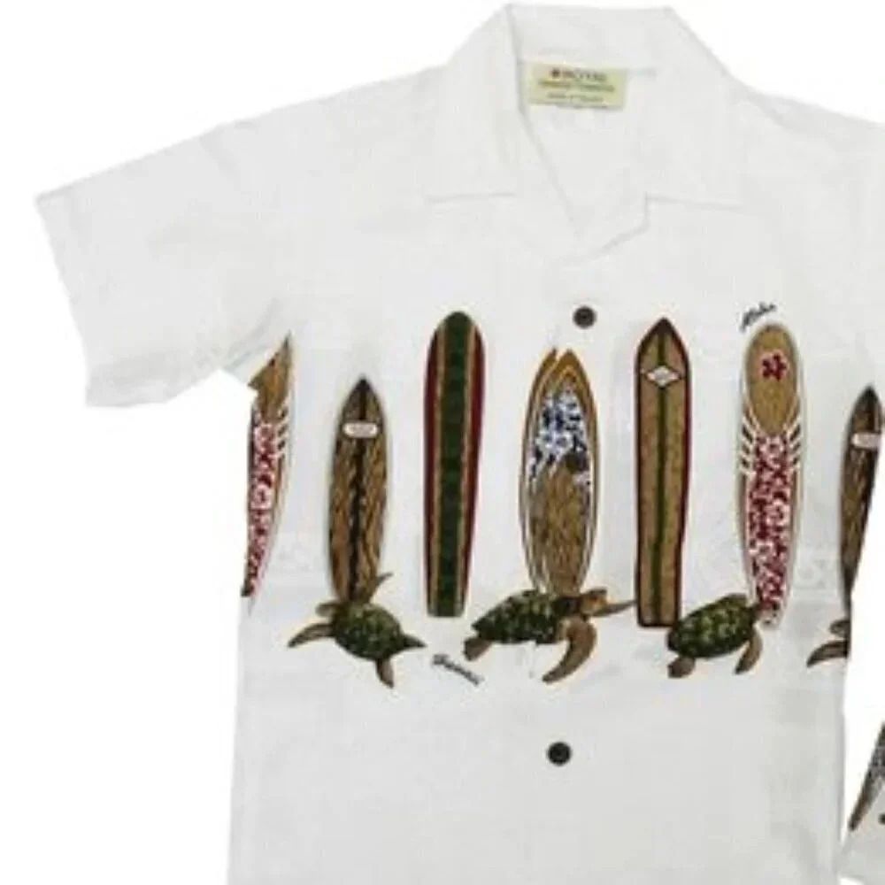 Royal Hawaiian Surfboard Shirt Size 4